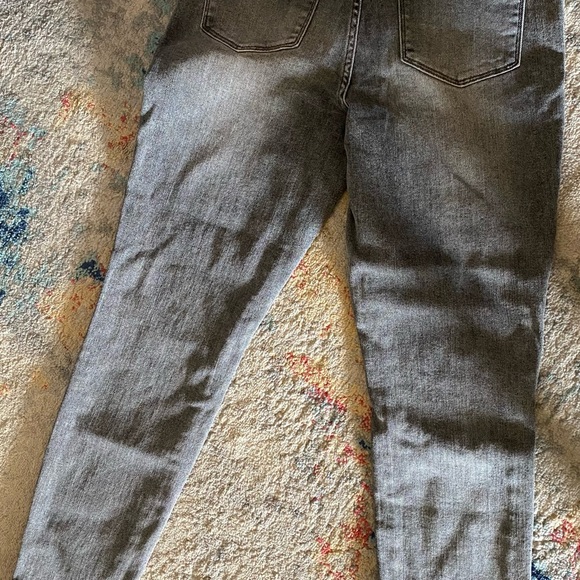 Judy Blue high waist stone grey slim fit jeans - Picture 4 of 5